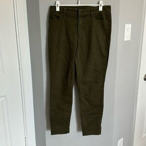 TALBOTS flawless slim ankle jeans